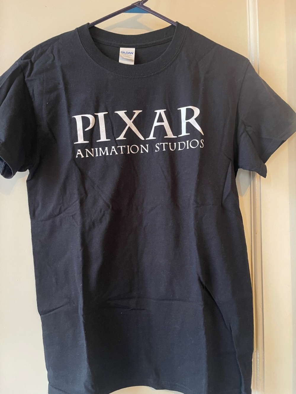 PIXAR Animation Studios Black Logo Tee